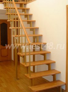 Модульная межэтажная лестница 16-02