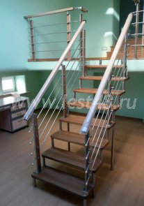 Лестница на металлокаркасе 24-07 Лестница на металлокаркасе 24-07