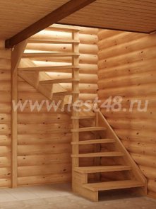 Компактная винтовая лестница на второй этаж 17-03 Компактная винтовая лестница на второй этаж 17-03
